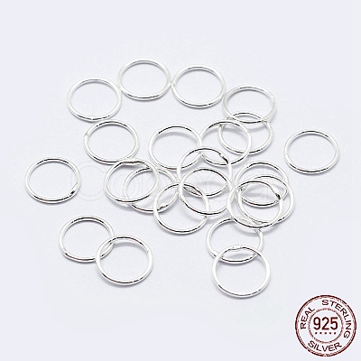 925 Sterling Silver Round Rings STER-F036-03S-1x8-1