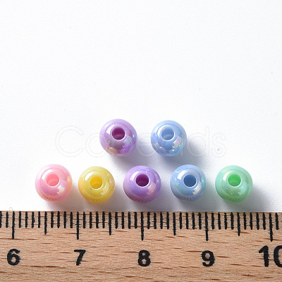 Opaque Acrylic Beads MACR-S370-D6mm-M1-1