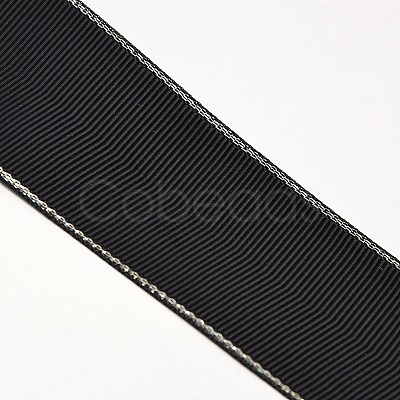 Wide Wired Grosgrain Ribbon for Gift Packing SRIB-L010-38mm-030-1