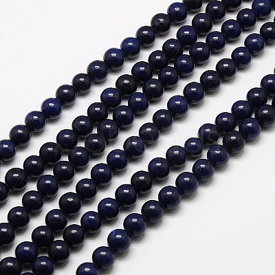 Natural Malaysia Jade Bead Strands G-M100-4mm-03-1