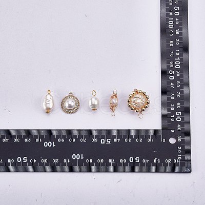 DIY Pearl Earring Making Kits DIY-SZ0009-22-1