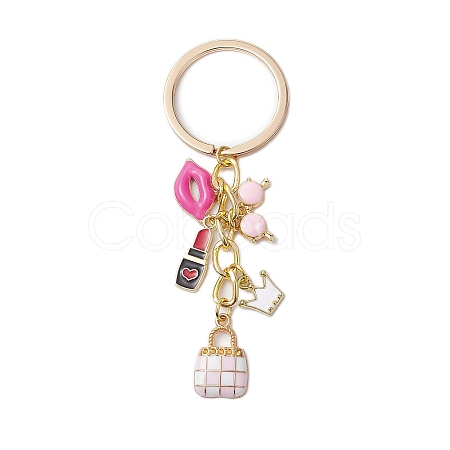 Alloy and Enamel Keychain KEYC-JKC00839-1