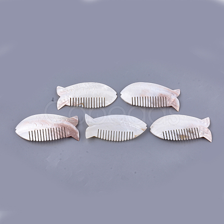 Freshwater Shell Combs SSHEL-S258-65-1