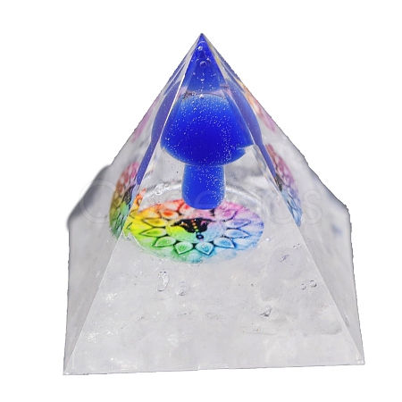 Orgonite Pyramid Resin Energy Generators PW-WG49094-07-1