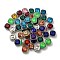 ABS Plastic Cabochons, with Acrylic, Square, Mixed Color, 9.5x9.5x5.5mm