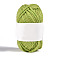 Wool Knitting Yarn, for Weaving, Knitting & Crochet, Yellow Green, 5mm, about 54.68 Yards(50m)/Skein