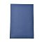 Lichee Pattern Double-Faced Imitation Leather Fabric, for DIY Earrings Making, Marine Blue, 20x30cm