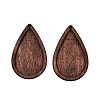 Natural Poplar Wood Big Pendants WOOD-N016-38-1