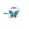 Zinc Alloy Enamel Pendants PALLOY-TAC0022-01C-1