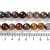 Natural Agate Beads Strands G-M437-B01-01F-5