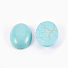 Synthetic Turquoise Cabochons G-H1554-14x10x5-2