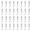Unicraftale 60Pcs 316 Stainless Steel Fold Over Clasps STAS-UN0056-25-1