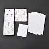 Kraft Paper Boxes and Earring Jewelry Display Cards X-CON-L015-A06-1