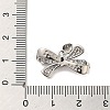 Brass Micro Pave Clear Cubic Zirconia Pendants FIND-Z041-06P-3