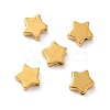 Rack Plating Brass Beads KK-P095-12MG-3