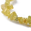 Natural Jade Beads Stretch Bracelets BJEW-JB04152-06-2
