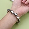 Non-Tarnish 304 Stainless Steel Ball Chain Bracelets BJEW-G618-03P-6