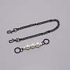 Zinc Alloy Curb Chain Bag Straps FIND-TAC0003-14A-2