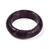 Natural Lepidolite/Purple Plain Band Rings for Unisex PW-WG25917-01A-3