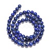 Natural Lapis Lazuli Beads Strands X-G-G423-6mm-AB-2