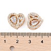 Rack Plating Brass Micro Pave Cubic Zirconia Beads KK-F879-04G-02-3