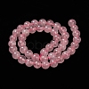 Natural  Rose Quartz Beads Strands X-G-L104-8mm-01-2