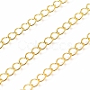 Brass Twisted Chains CHC-Q001-5x4mm-G-2