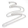 Iron Rolo Chains Necklace Making X-MAK-R015-60cm-P-2