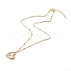 304 Stainless Steel Enamel Stud Earrings & Pendant Necklaces Jewelry Sets SJEW-JS01196-03-2
