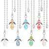 Faceted Glass Ceiling Fan Pull Chain Extenders FIND-AB00003-1