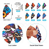 Pandahall DIY Butterfly Wing Earring Makint Kit FIND-TA0002-80-13