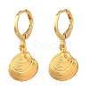 Brass Huggie Hoop Earring X-EJEW-JE04211-02-1
