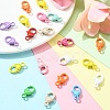 20Pcs Spray Painted Alloy Lobster Claw Clasps FIND-YW0001-79-6