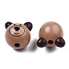 Natural Wooden Beads WOOD-S040-31-02-2