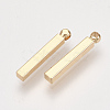 Brass Bar Pendants KK-S348-384A-2