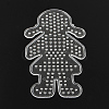 Little Girl ABC Plastic Pegboards used for 5x5mm DIY Fuse Beads X-DIY-Q009-21-2