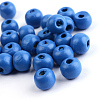 Dyed Wood Beads WOOD-S662-6x7mm-A05-1