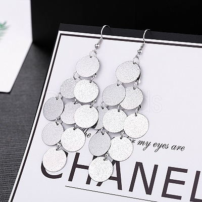 Fashionable Alloy Tassel Earrings LE0985-4-1