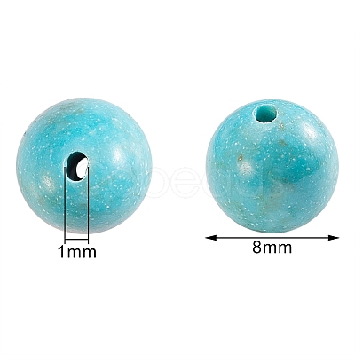 200Pcs Natural Howlite Beads G-CJ0001-67-1