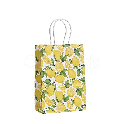 Lemon Kraft Paper Bags PW-WG9F7E2-04-1