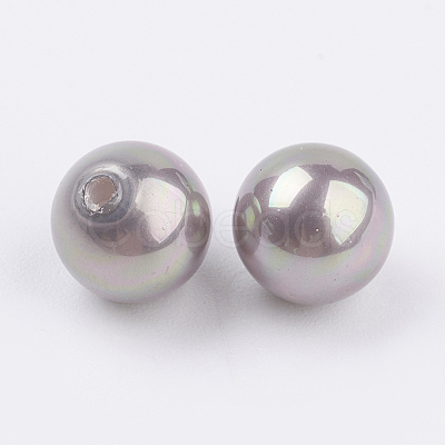 Shell Pearl Half Drilled Beads BSHE-G015-8mm-04A-1