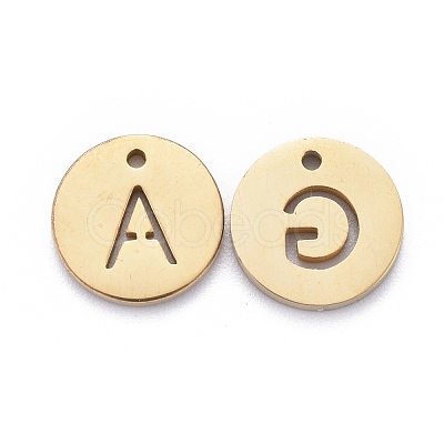 304 Stainless Steel Charms STAS-F227-11-G-1