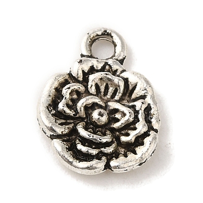 Tibetan Style Alloy Pendants TIBEP-L021-04AS-02-1