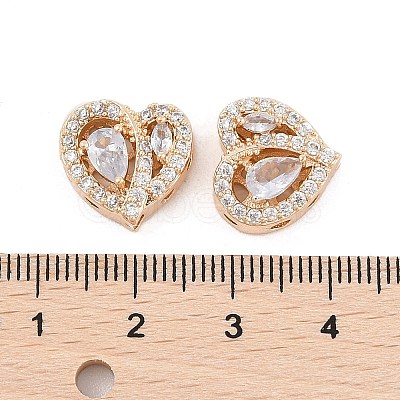 Rack Plating Brass Micro Pave Cubic Zirconia Beads KK-F879-04G-02-1