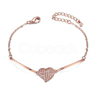 SHEGRACE Alloy Link Bracelets JB434A-1