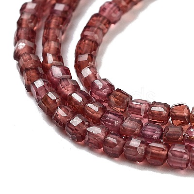 Natural Garnet Beads Strands G-B088-E11-02-1