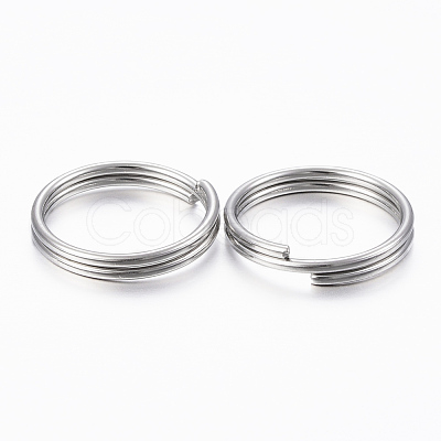 Tarnish Resistant 304 Stainless Steel Split Rings STAS-H413-07P-D-1