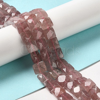 Natural Strawberry Quartz Beads Strands G-C109-A04-02-1