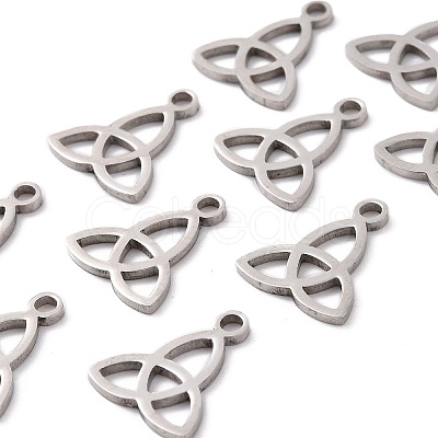 Tarnish Resistant 304 Stainless Steel Charms STAS-Q201-T172-1