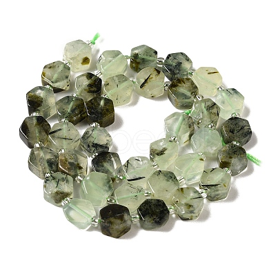 Natural Prehnite Beads Strands G-P534-A01-02-1